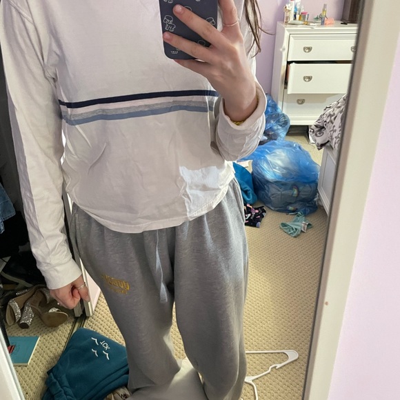 CLASSIC BRANDY STRIPED LONG SLEEVE - Picture 2 of 4